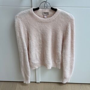 Forever 21 Soft Blush Crew Neck Sweater